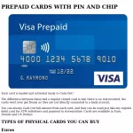 Prepaid cards with pin