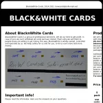 BnW Cards