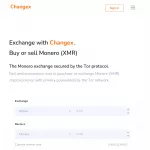 Changex | Monero (XMR) exchange